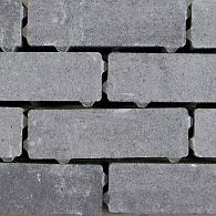 Lux Waterpass Eco Bricks Geïmp Veerse Grijs/zwart 7x21x8 [100894]