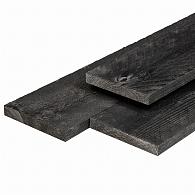 Lux Douglas Plank Fijnbezaagd Zwart 2,2x20x300 [750173]