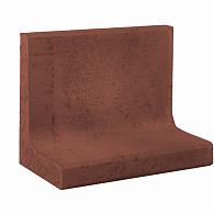 Lux L-element Corten/bruin 50x30x40 [600731]
