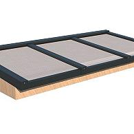 Lichtstraat Polycarb Douglas Lessenaars 1940Br x 1000mm Dp