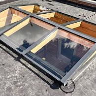 Lichtstraat Glas Douglas Zadeldak 1582Br x 1550mm Dp