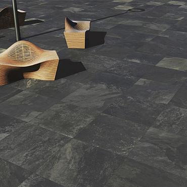 Lux Cera3line Lux & Dutch Peacock Black 90x90x3 [202979]