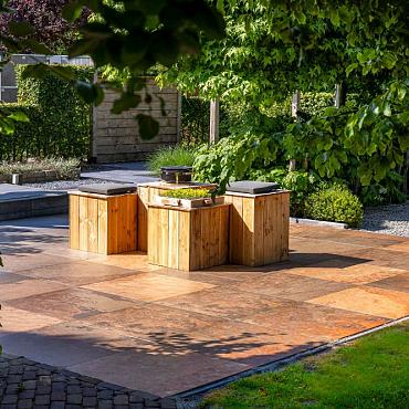 Lux Cera3line Lux & Dutch Peacock Copper 60x60x3 [202982]