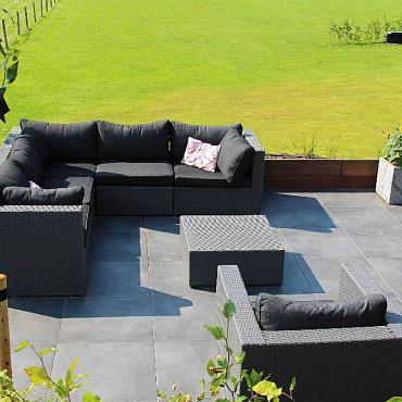 Lux Cera3line Lux & Dutch Square Uni Anthracite 60x60x3 [201689]