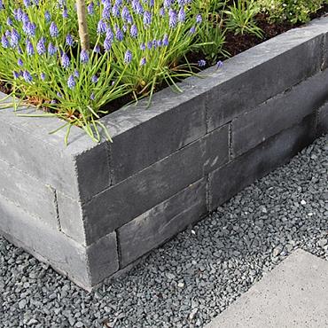 Lux Classico Block Grijs/zwart 45x12,5x12,5 [600236]