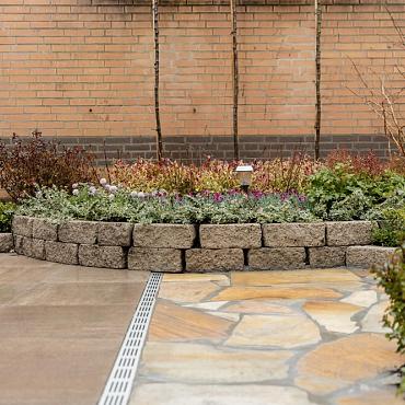 Lux Cliff Walling Getrommeld Greige 30x12x12 [600708]