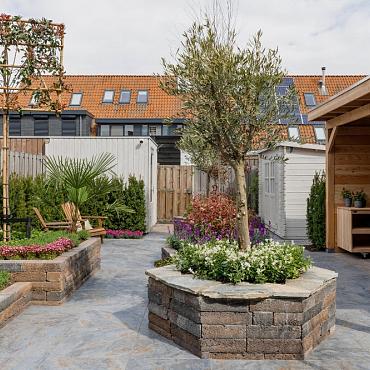 Lux Cottage Walling Bruin/zwart 40x15x10 [600049]