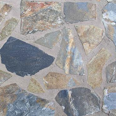 Lux Flagstones Kwartsiet Glacier Grey Blue 3-5cmdik [301125]