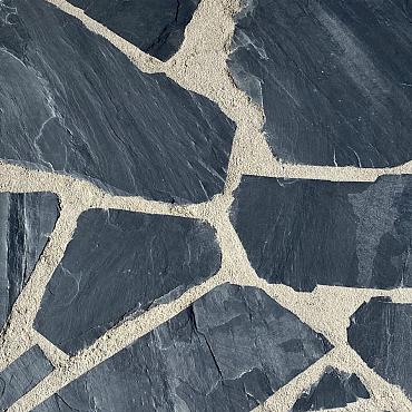 Lux Flagstones Pure Black 2,5-4cmdik [301123]