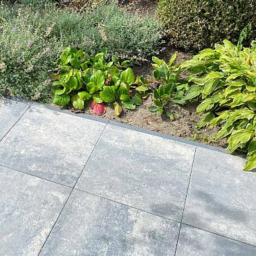 Lux Infinity Stones Geïmp Grey/black 60x60x4 [202972] (Grezzo)