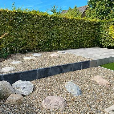 Lux L-element Hoek Grijs 30x30x40 [600132]