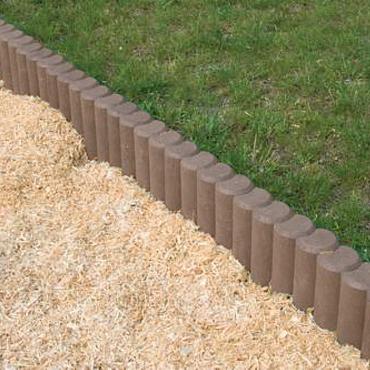 Lux Rondo Mini Palissadeband Bruin 6x25x50 [500014]