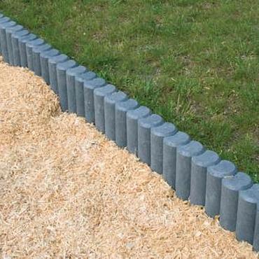 Lux Rondo Mini Palissadeband Zwart 6x25x50 [500015]