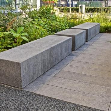 Lux Oud Hollandse Zitelementen Grijs 200x60x40 [600193]