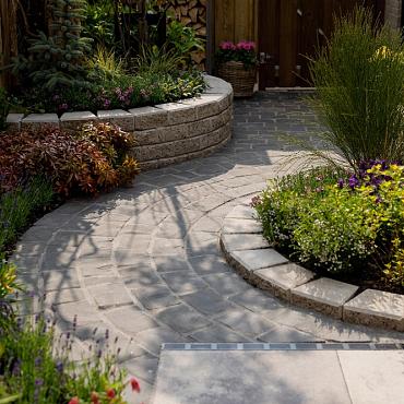 Lux Tb Natuursteen Keien Per Kr Tb basalt Rion 10x10x5/7 [301142]