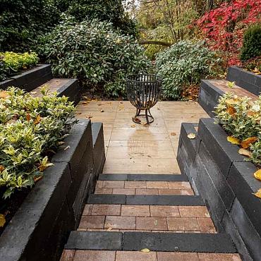 Lux Tegula Palissaden Zwart 60x14x11 [500006]
