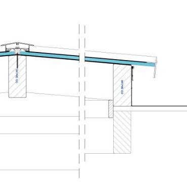 Lichtstraat Glas Douglas Zadeldak 762Br x 3050mm Dp