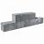Lux Classico Block Grijs/zwart 45x12,5x12,5 [600236]