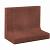 Lux L-element Corten/bruin 50x30x40 [600731]