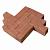Lux Oud Hollandse Tegels Roodbruin  21x7x8 [100029]
