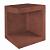 Lux U-element Hoek Corten/bruin 40x40x50 [600739]