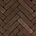 Lux Gebakken Waal Art Brick Getrom Vermeer Rood/paars 5x20x6,5 [400006]