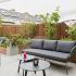 Lux Fiora Block Corten/bruin 100x20x20 [600730]