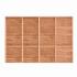 Lux Wand B Enkelzijdig Rabat Onbehandeld 224x228,5 [750079]