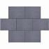 Lux Granulati Geïmp Grigio Scuro 20x30x6 [100880]