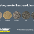 Lux Voegmortel Kant-en-klaar Antraciet Emmer 12,5kg [900984]